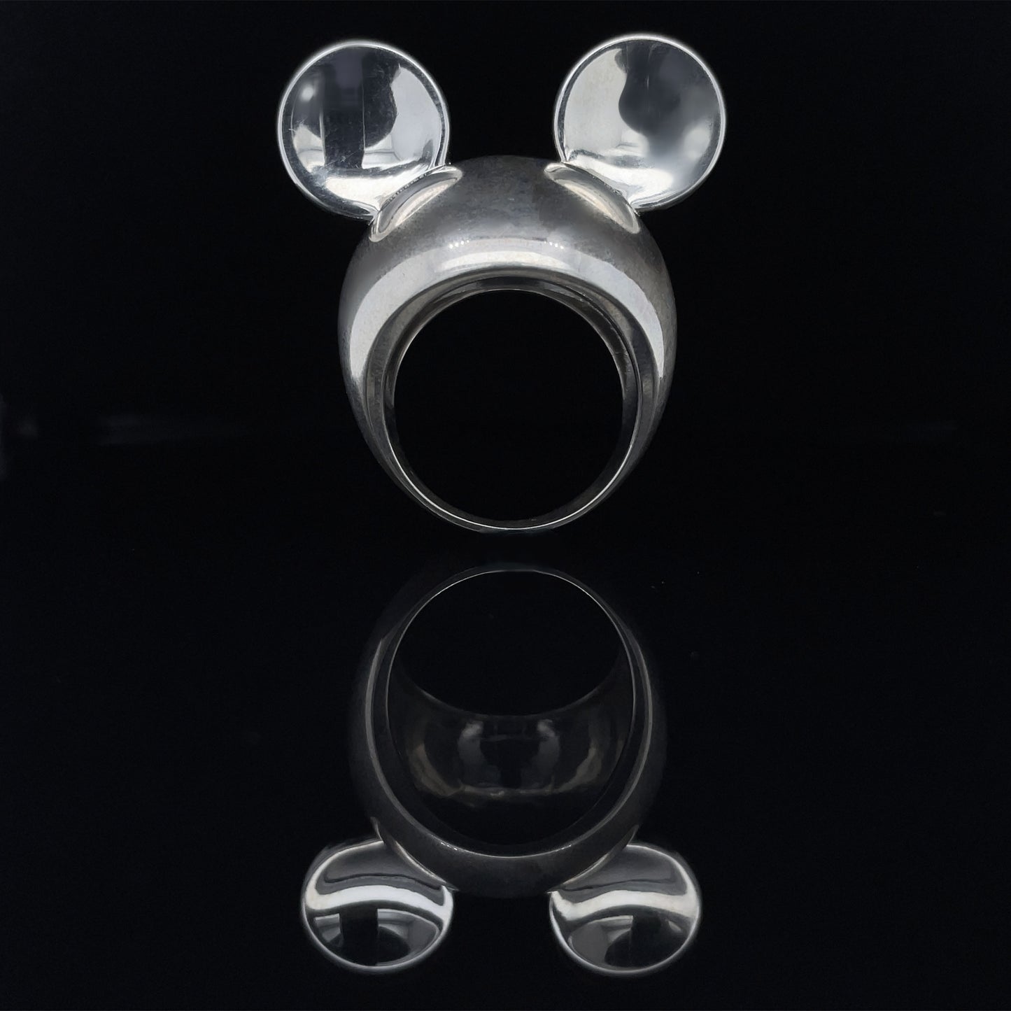 Alligator Jesus Mickey Mouse Ring