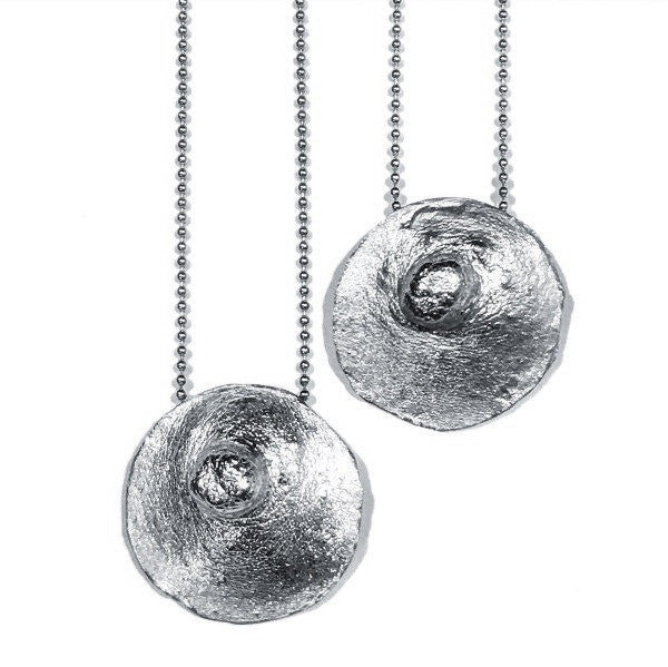 Alligator Jesus Nipple Pendant with ball chain necklace