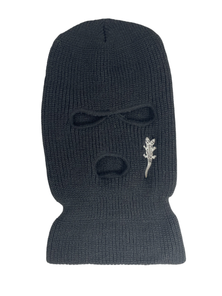 Alligator Jesus Ski Mask black