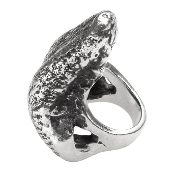 Alligator Jesus Thirsty tongue Ring