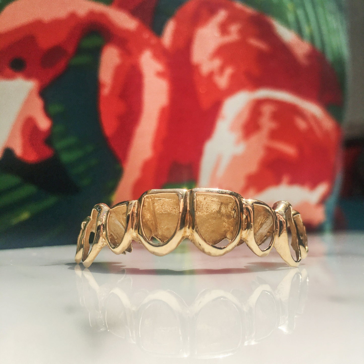 Frame Grillz in Yellow Gold