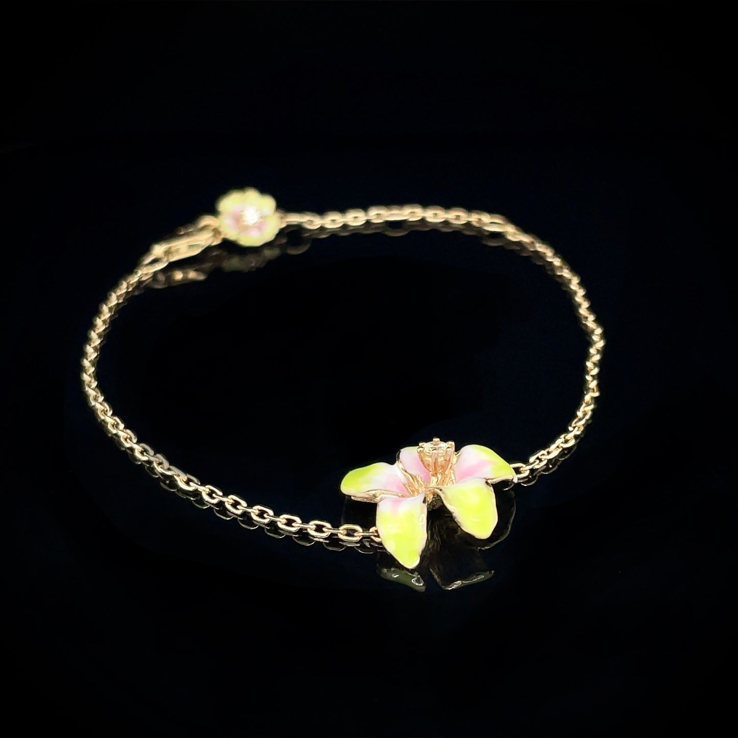 Flower Fairy Earrings & Bracelet Set