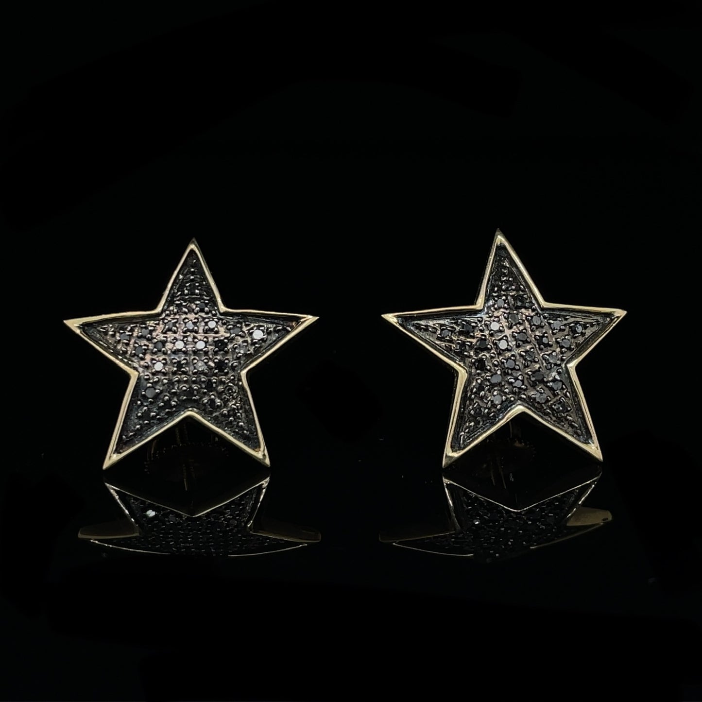 Diamond Star Earrings