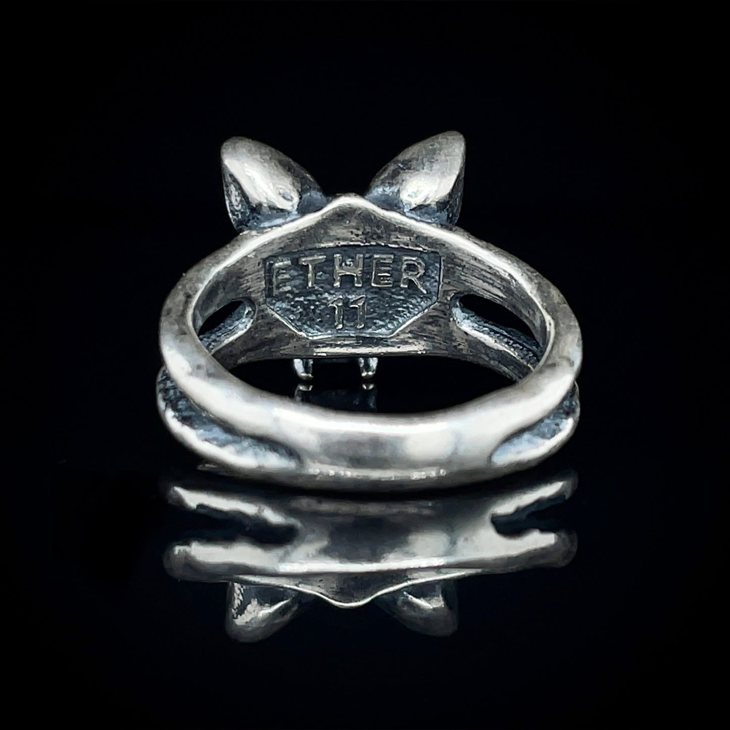 Cat Skull Ring