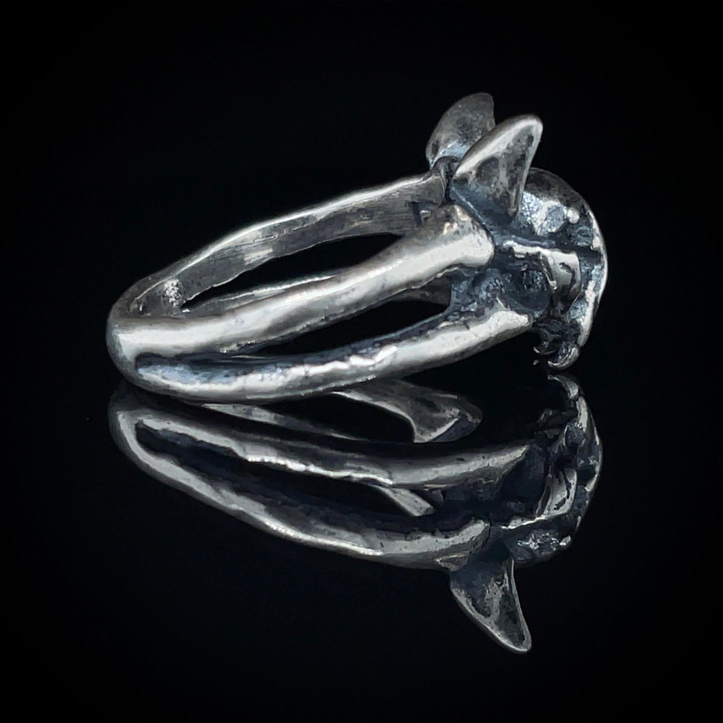 Cat Skull Ring