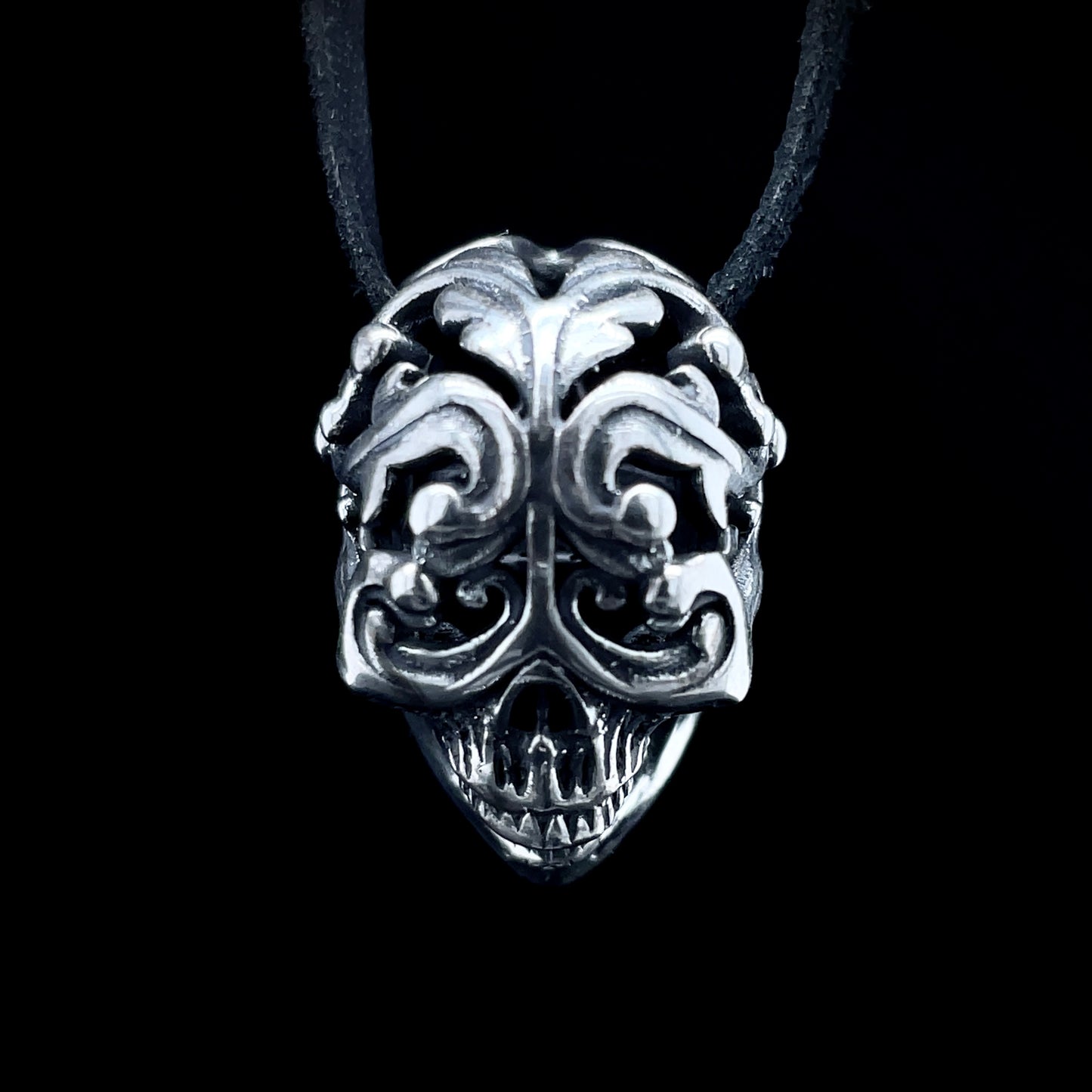Filigree Skull Pendant