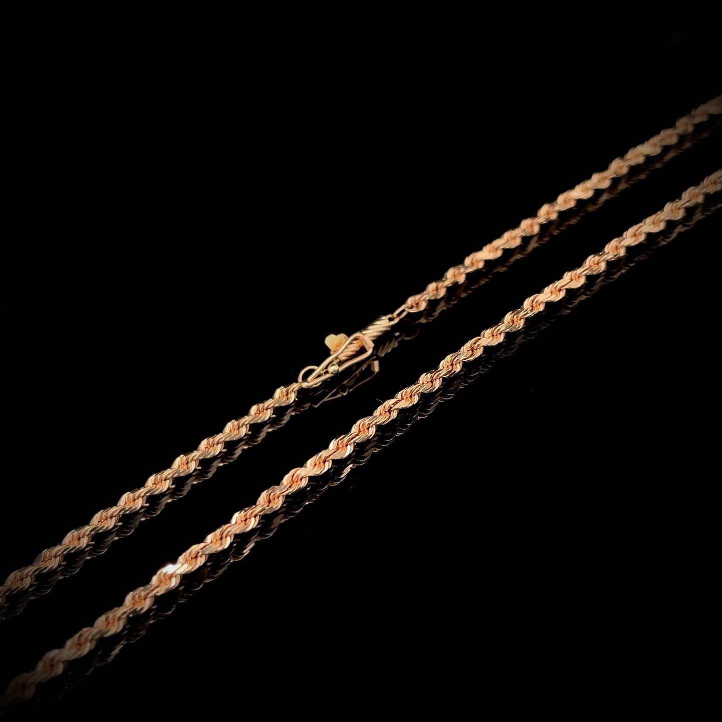 Rope Chain in Rose Gold