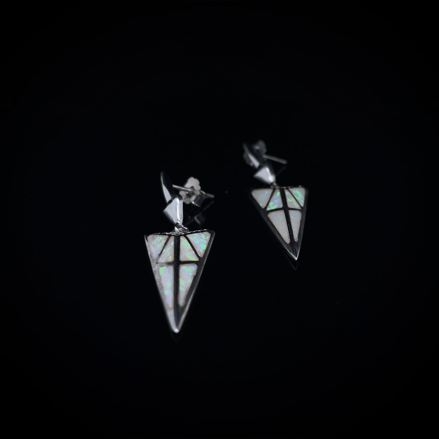 Opal Dangle Earrings