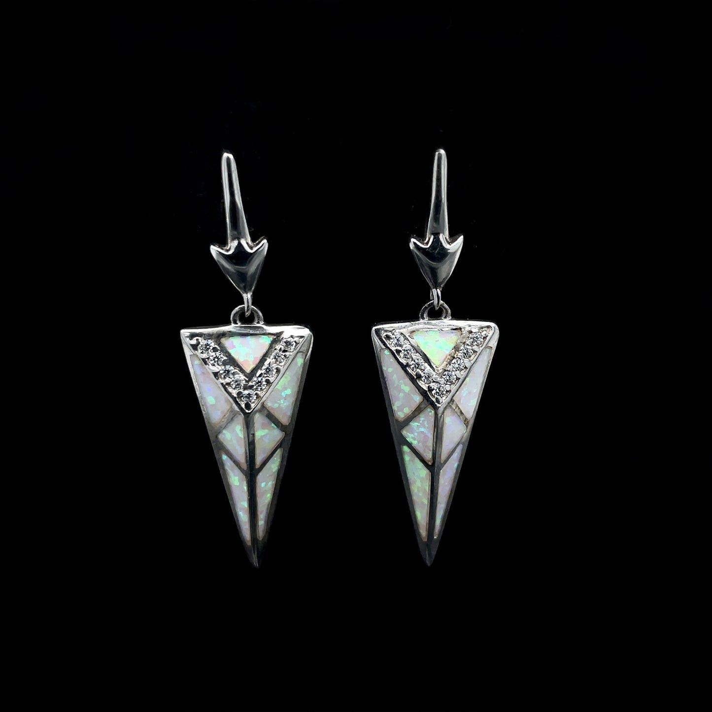 Opal Dangle Earrings