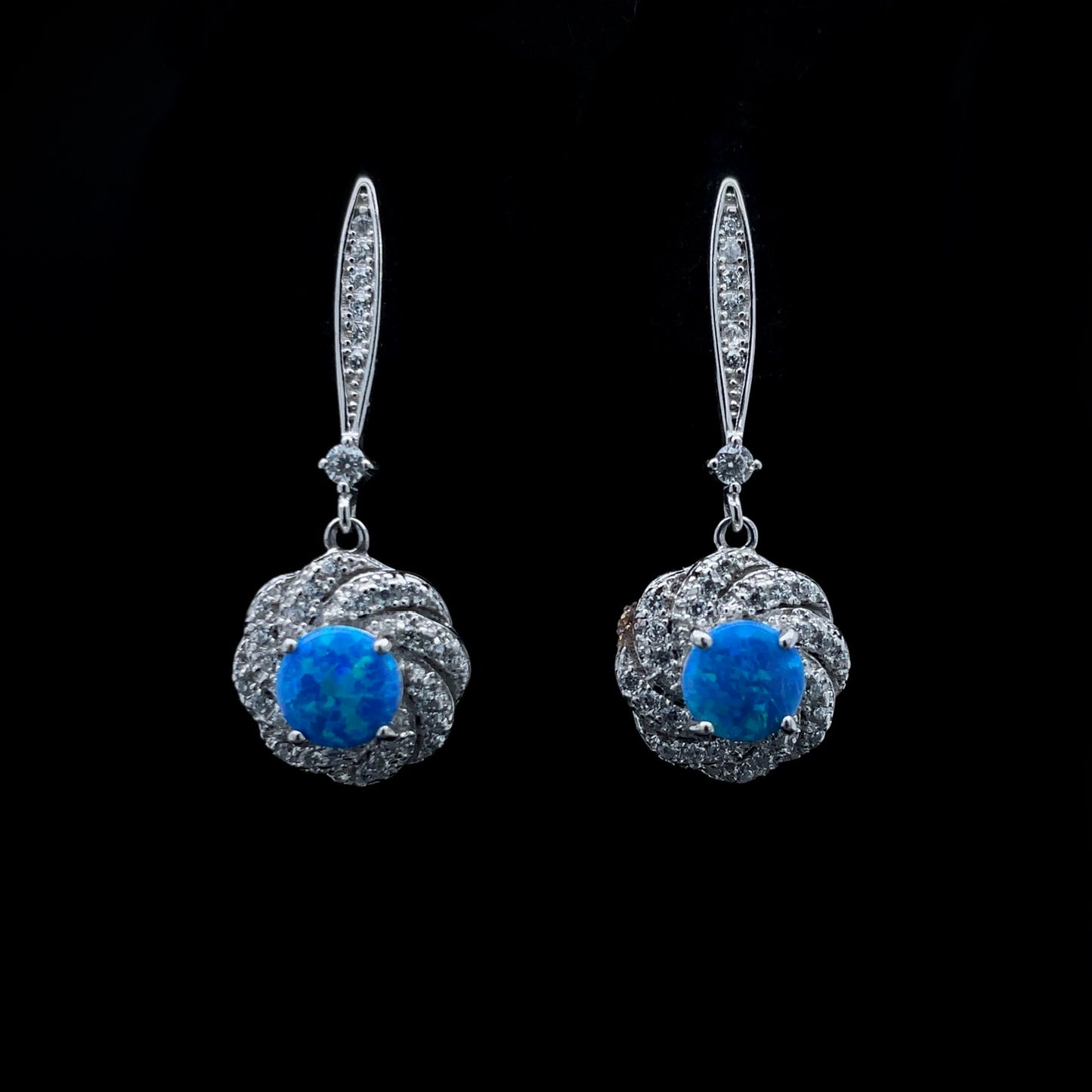 Opal Dangle Earrings