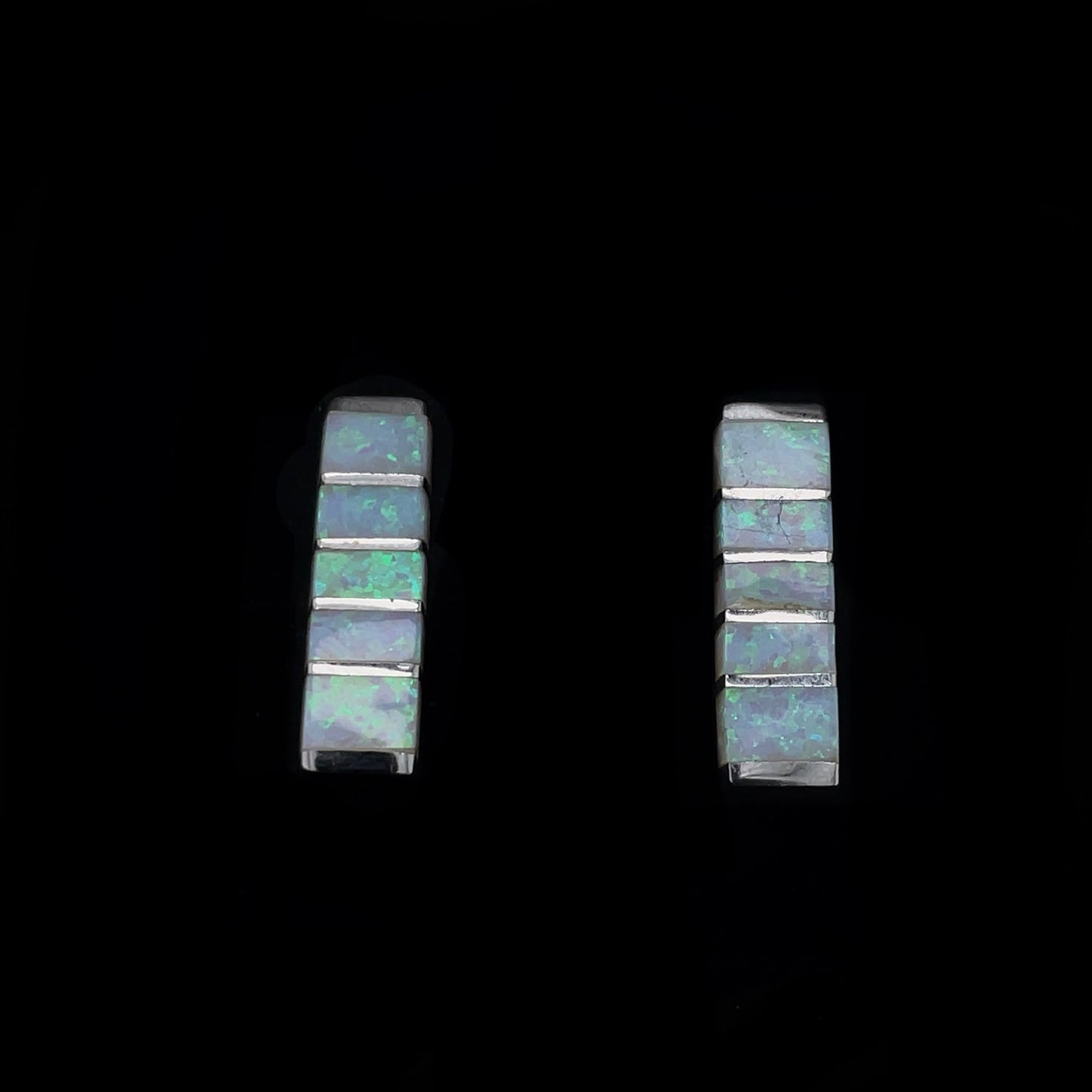 Column Opal Earrings