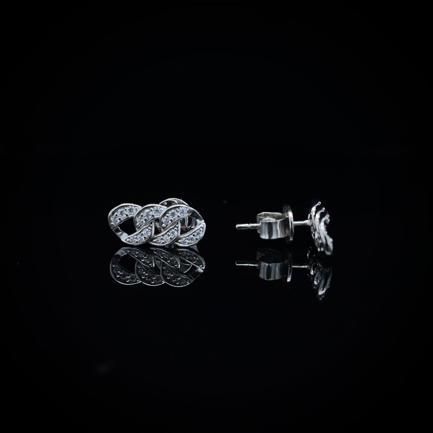 Miami Curb Chain Earrings