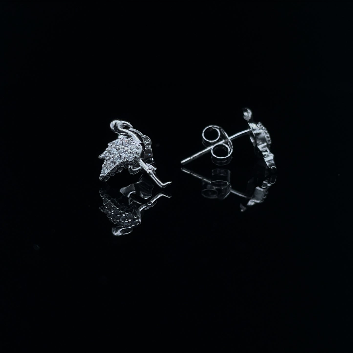 Flamingo Studs