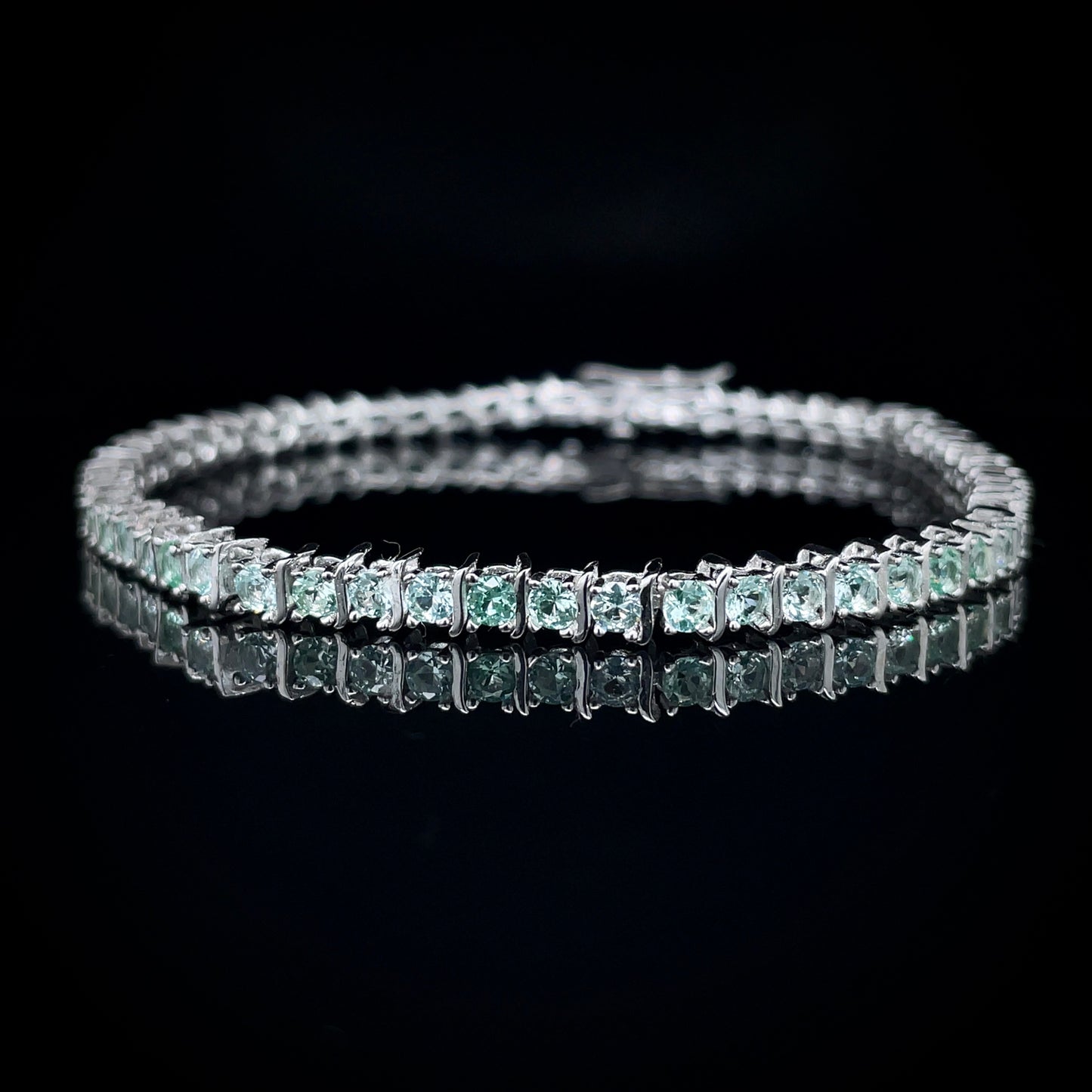 Light Green Tennis Bracelet