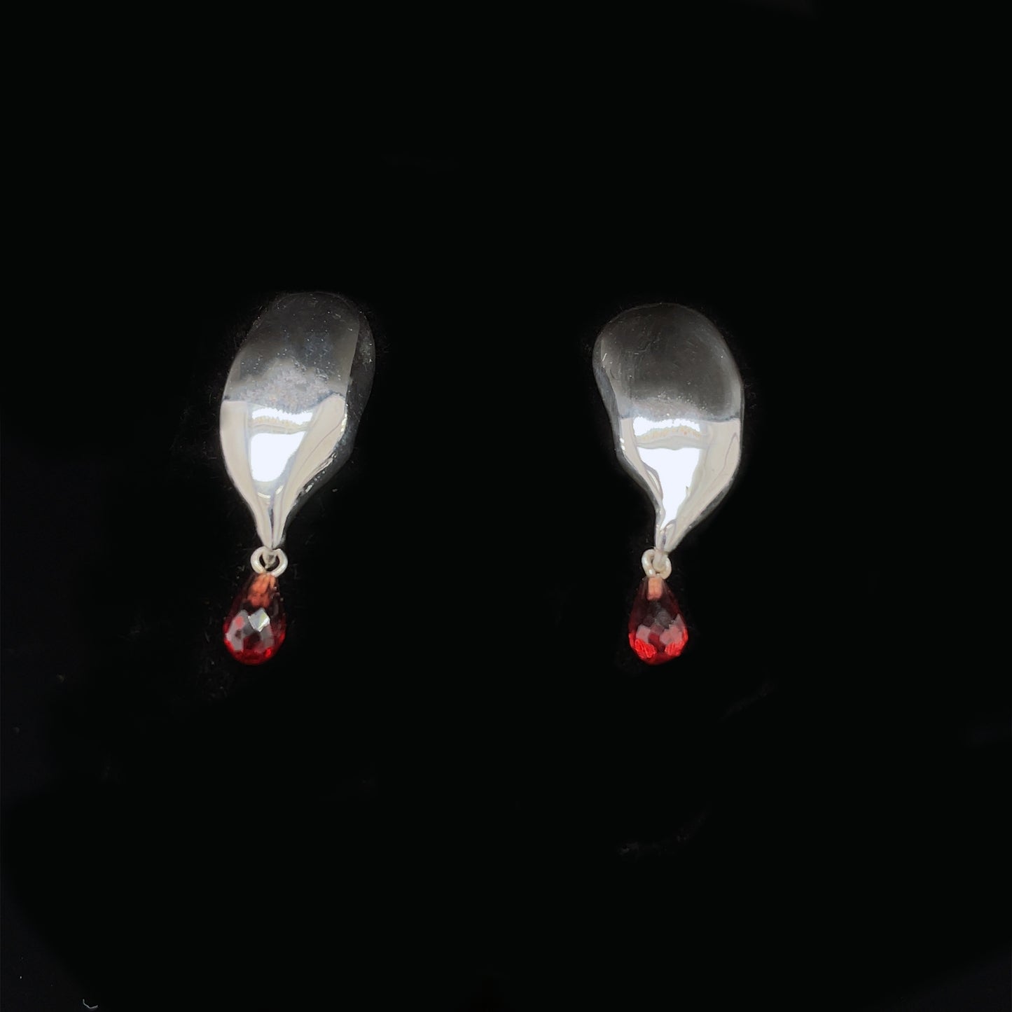 Bloody Vampire Fangs Earrings