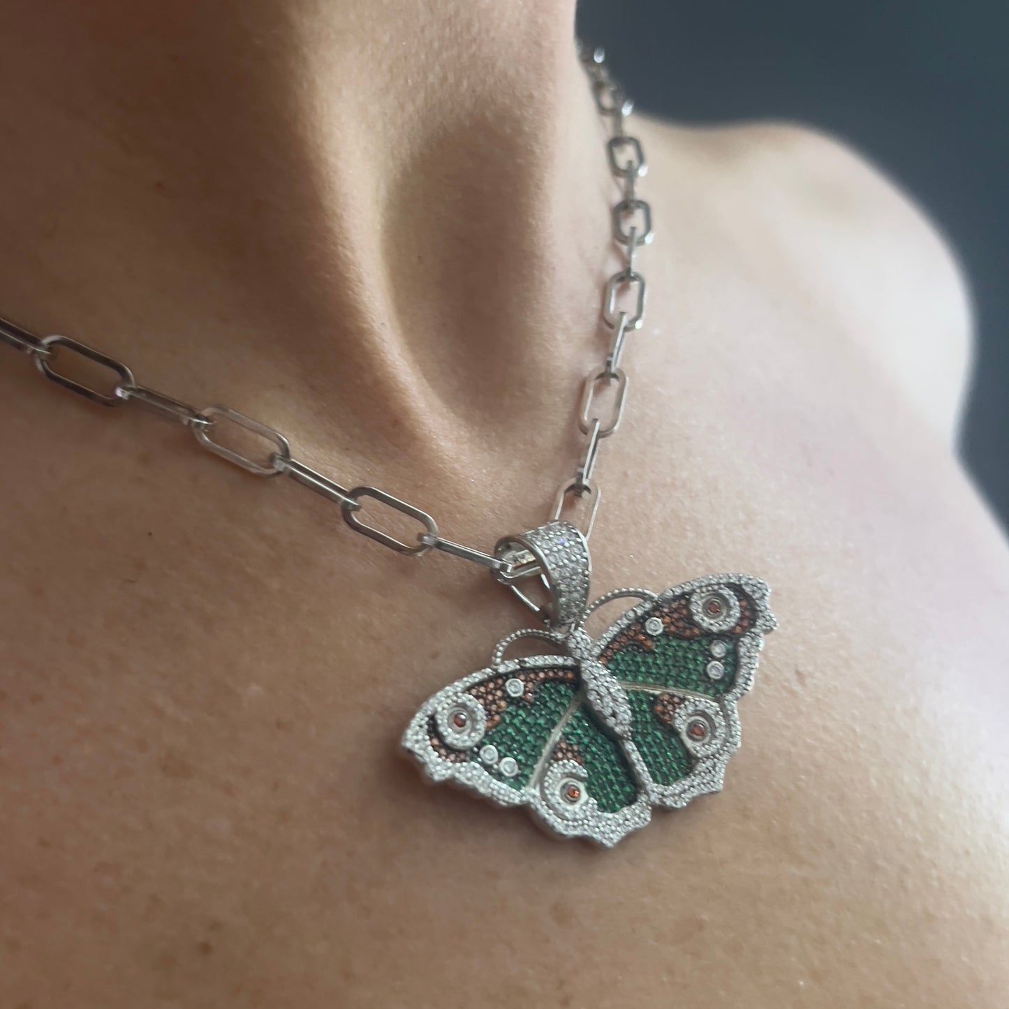 Icy hotsell butterfly chain