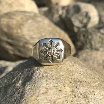 OMF Ring by Alligator Jesus