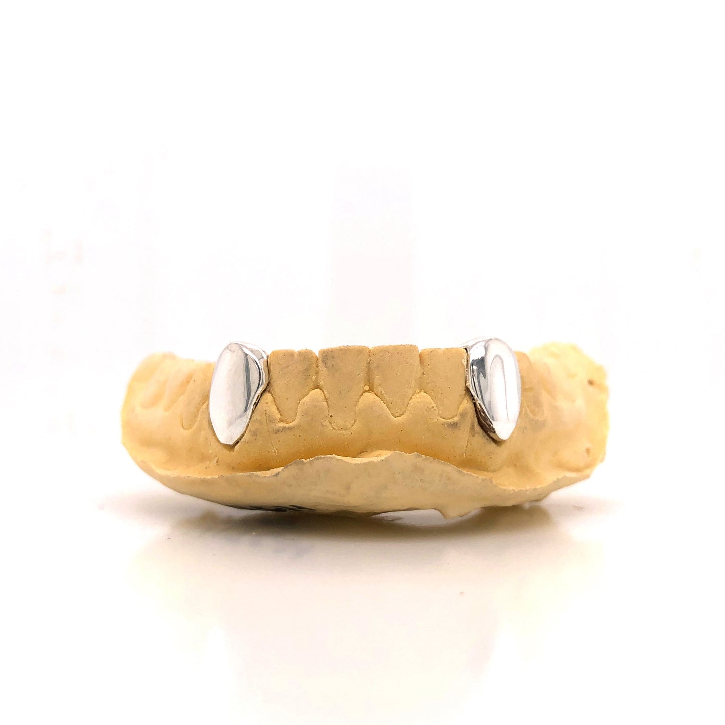 Silver Solid Cap Grillz