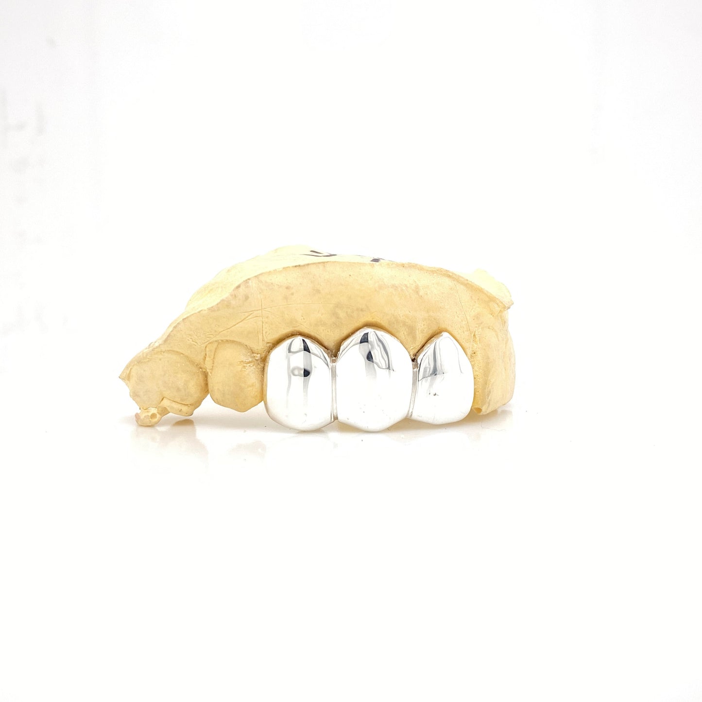 Solid Cap Silver Grillz