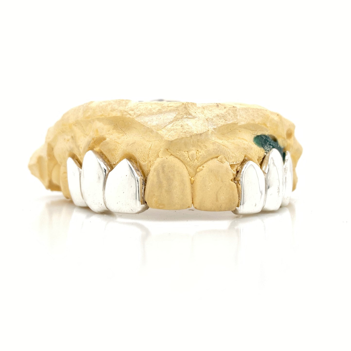 Silver Solid Cap Grillz Custom