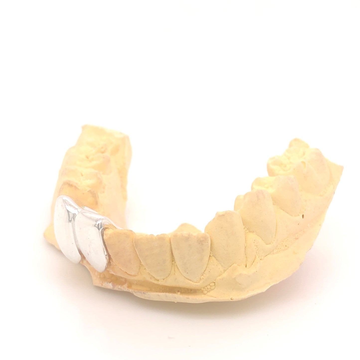 Solid Cap Silver Grillz