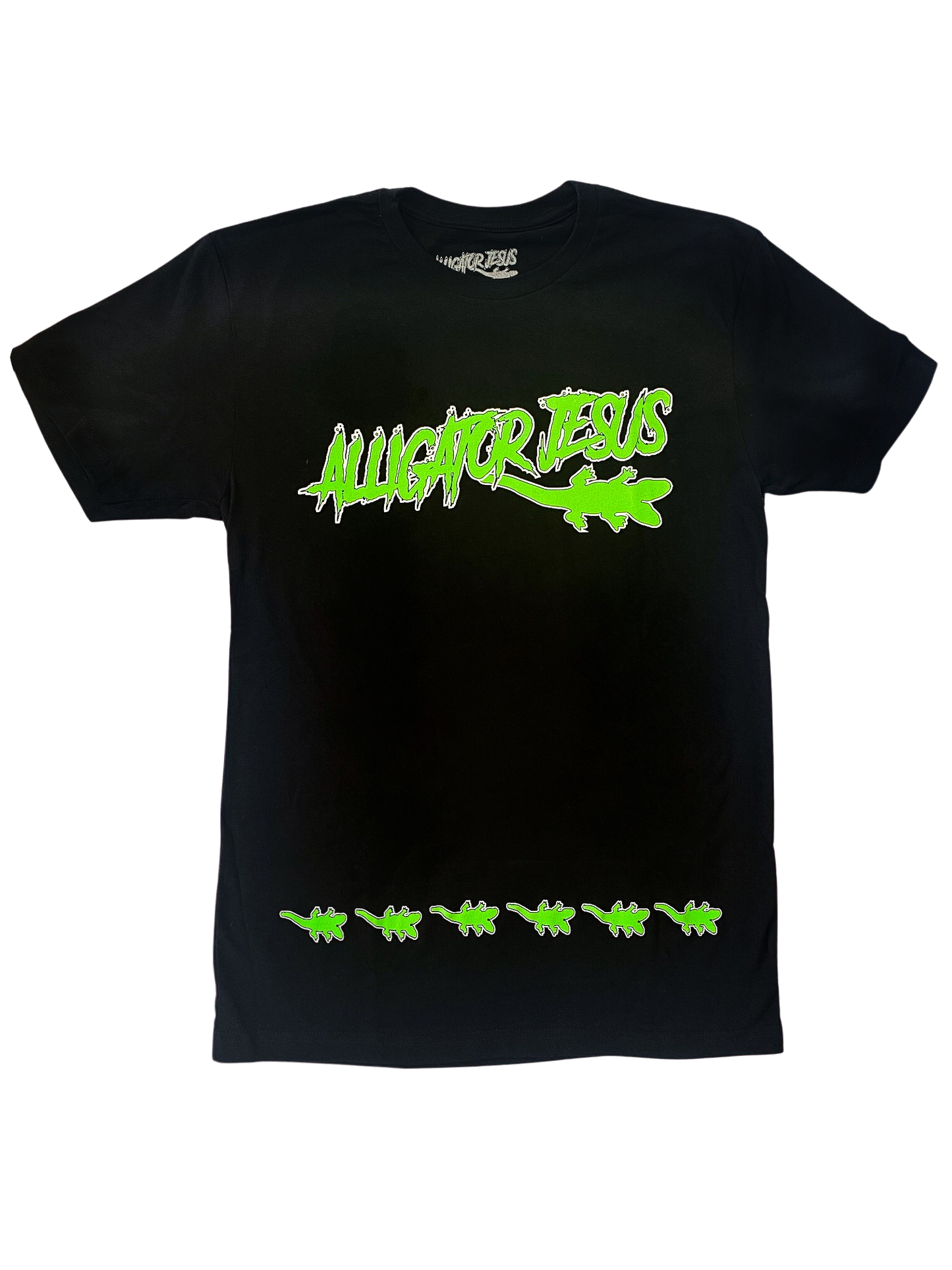 Alligator Jesus GatorGang Short Sleeve T-Shirt