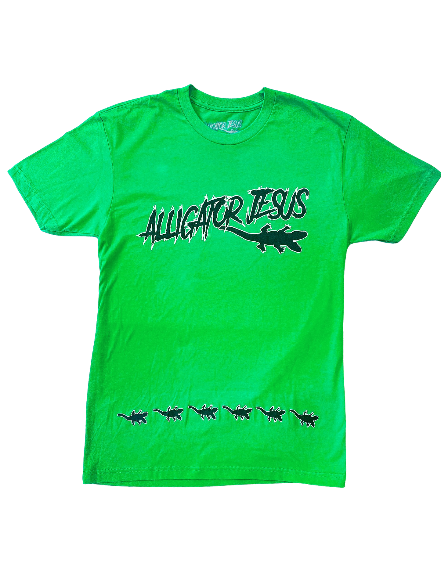 Alligator Jesus GatorGang Short Sleeve T-Shirt